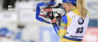 Ingen Ingela i tävlingarna i Hochfilzen