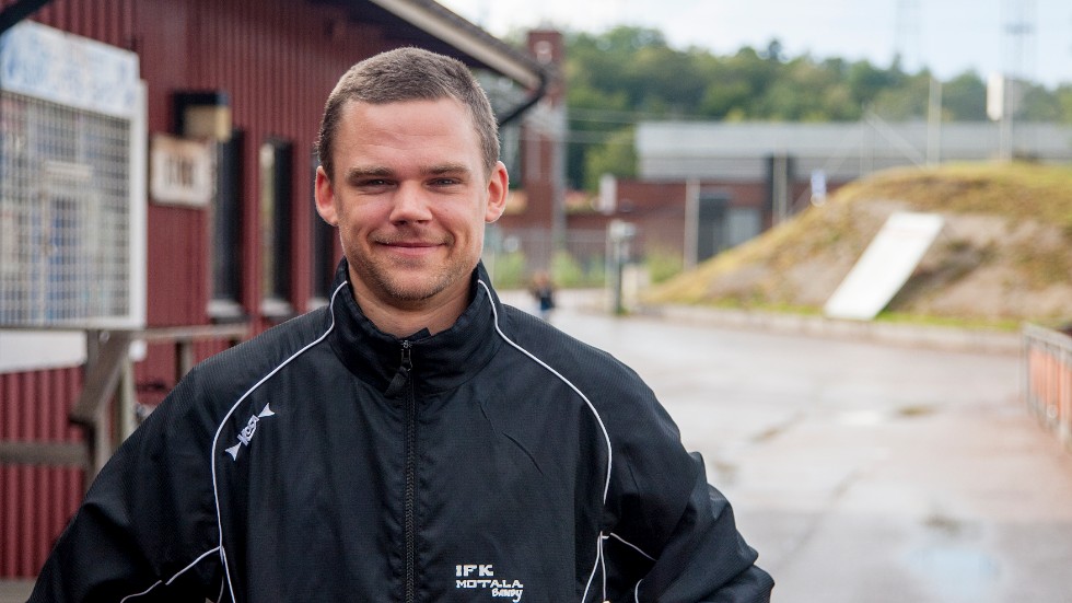 IFK Motalas lagkapten Erik Litzén ser fram emot att få börja spela matcher. I säsongens första ställs han mot moderklubben Åby/Tjureda.
