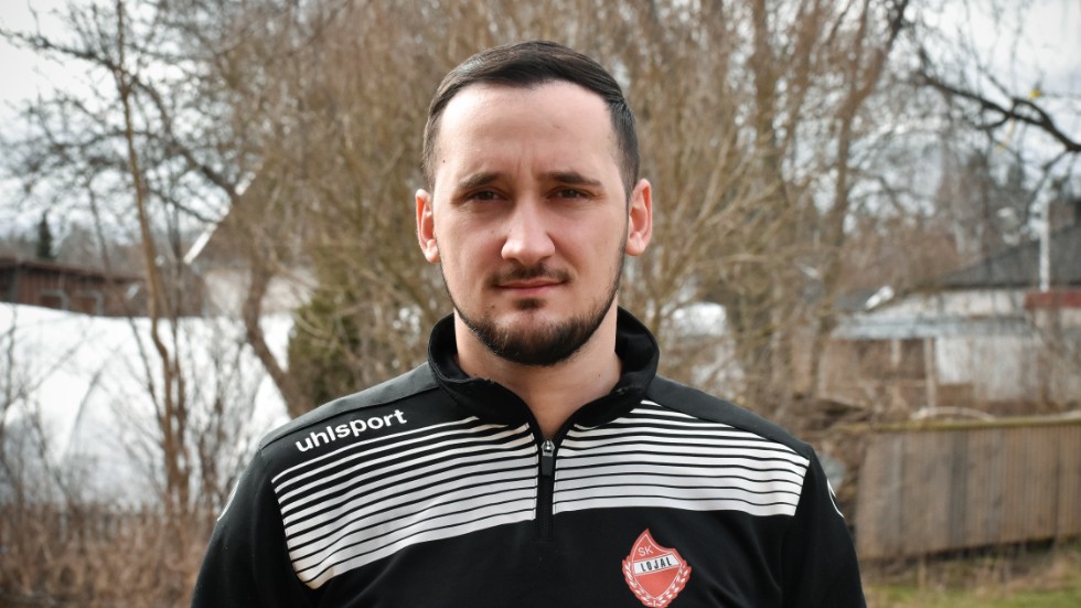 Viktor Gimolli, tränare i SK Lojal. 