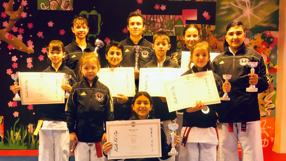 Katrineholms Karateförening hade en skön utdelning från förra helgens tävlingar.