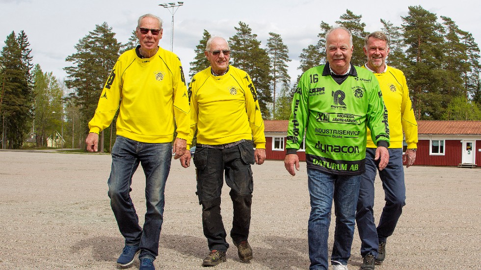 Owe Svensson, Stig Thuresson, Krister Lilliequist och Bertil Sigvardsson är några av eldsjälarna i Åby/Tjureda.
