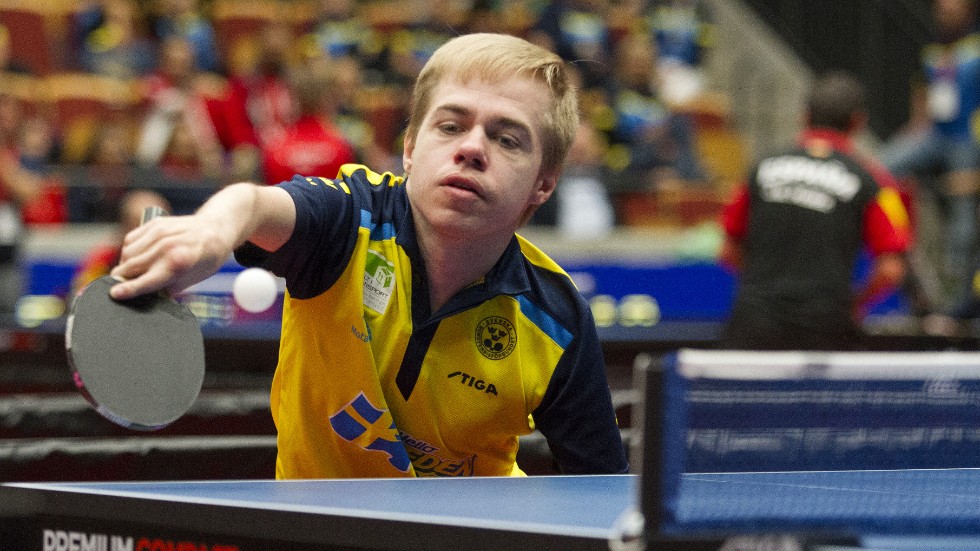 Alexander Öhgren spelade sitt livs pingis när han och Viktor Sjöqvist besegrade Polen i kvartsfinalen i Para-EM.