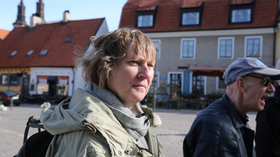 Mona Bresgen är för sjunde gången på Gotland. 