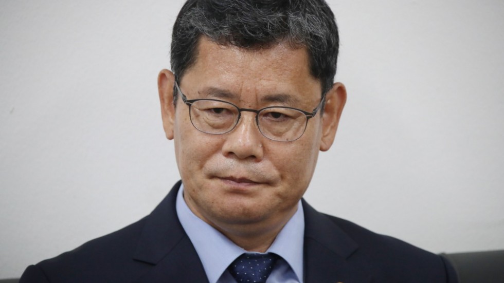 Kim Yeon-Chul har lämnat in sin avskedsansökan, som har godkänts av Sydkoreas president. Arkivbild.