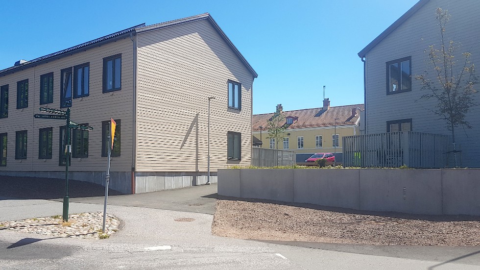 "Det blir också som en trevlig entré till Vimmerbys stadskärna" säger gatuchefen Tommy Dahlgren om den "fickpark" kommunen planerar bygga som en del i Vackra Vimmerby".