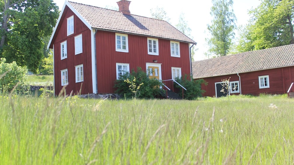 Gräset växer högt vid Bostället. Vena Hembygdsförening hinner inte med både den fastigheten och hembygdsgården. Nu vill styrelsen diskutera en avyttring.
