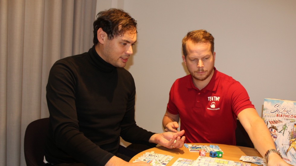 Bolaget har tidigare lyckats få ut spel på marknaden. Licensen till deras första spel Tribes köptes av ett av marknadens största aktörer. På bilden Gustav Gyllensten och Tobias Karlsson.