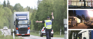 Tung trafikinsats i Sörmland med polis från hela landet