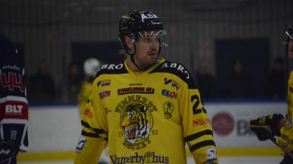 Linus Ljung har gjort sitt i Vimmerby Hockey.