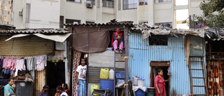 Smittan sprids i indiska slummen