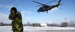 Därför hovrade helikoptrar över Luleå
