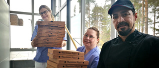 Akutmottagningens personal bjöds på lunch