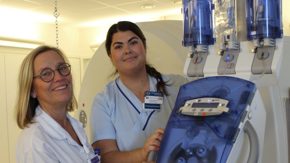 Lena Carlswärd och Mathilda Ström vill lyfta fram yrket som röntgensjuksköterska.