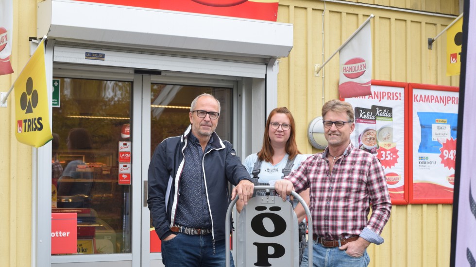 Håkan Thudén blir en av två nya ägare av lanthandeln. Anna Johansson kommer fortsätta att arbeta i butiken, och Johan Fälth lämnar nu som butikens vd.