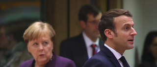 Merkel och Macron diskuterar EU-återhämtning
