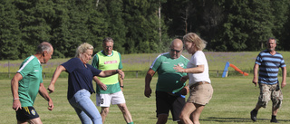 Gåfotboll - lagom svettigt men ingen träningsvärk