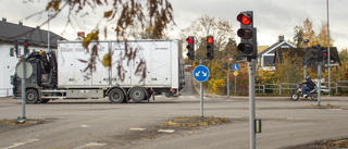 Tung trafik följer inte trafikreglerna