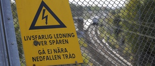 Pojke död efter att ha klättrat på tåg i Västerås