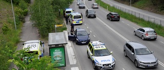 En förd till sjukhus efter bråk på Kungsängsleden