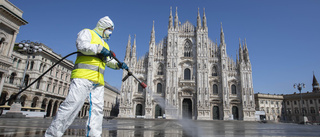 Svag dämpning av antalet virusdöda i Italien