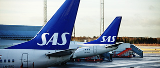 SAS kan ställa in allt inrikesflyg