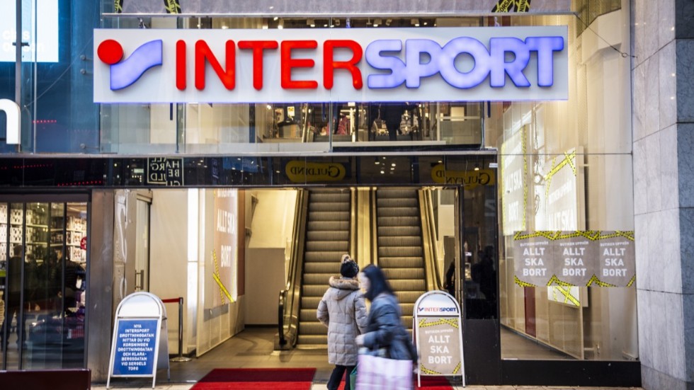 Butikskedjan Intersport ansöker om företagsrekonstruktion.