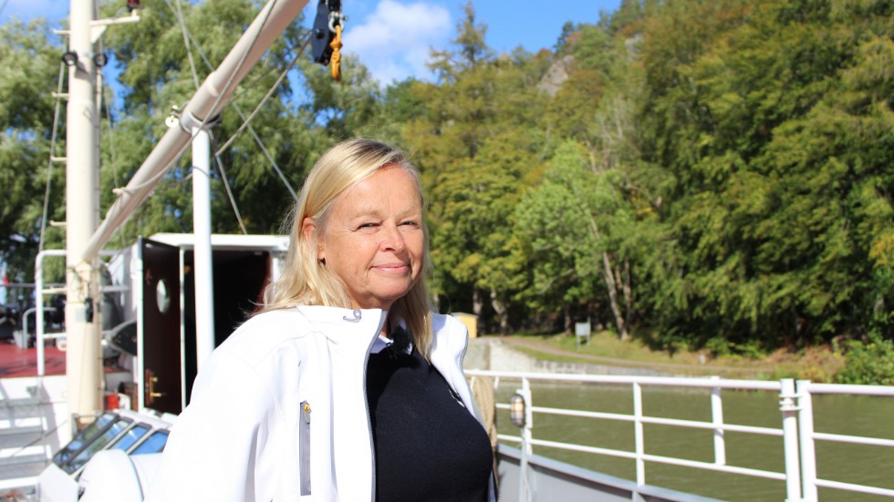 Madelaine Öfverberg, fartygstekniker på Wallenius-rederiet, har tillbringat stora delar av sitt yrkesliv på sjön och älskade det.