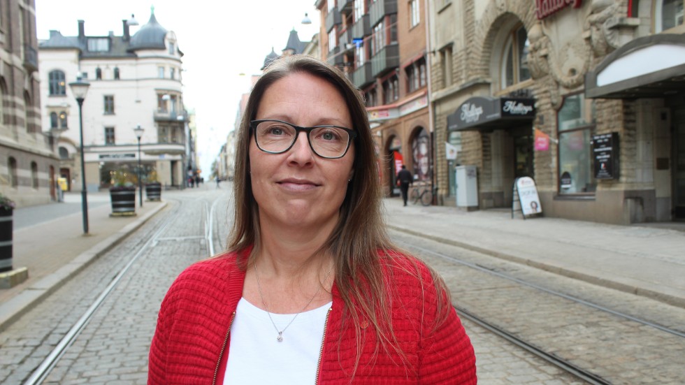 Anna Björkdahl (V), ledamot i arbetsmarknads- och vuxenutbildningsnämnden.
