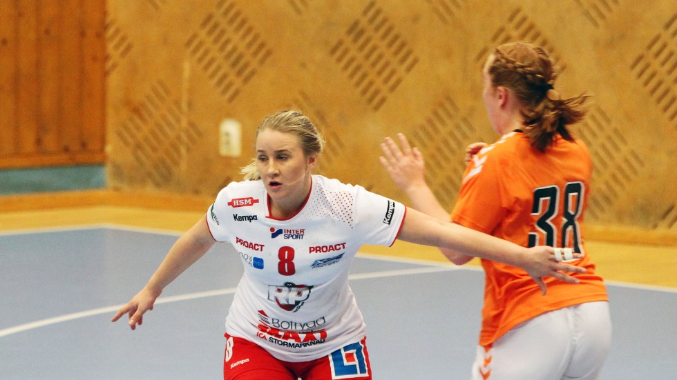 Jonna Libom gjorde fyra mål mot S-hof.