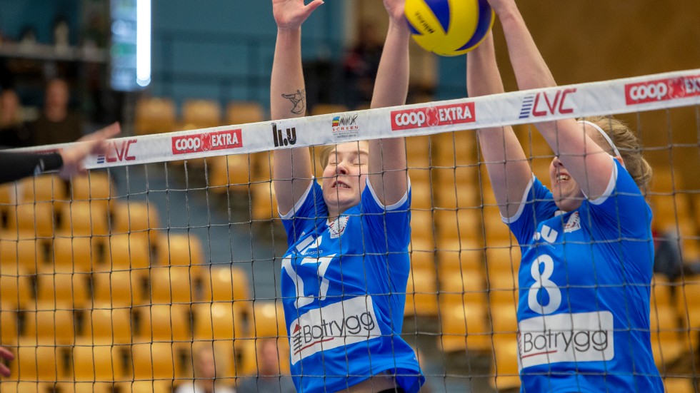 Lovisa Sundqvist och Lowisa Nilsson var starka framme vid nät när LVC slog Svedala med 3-0.