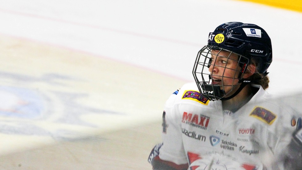 Emilia Ramboldt gör sin sista säsong i LHC och som ishockeyspelare. 