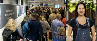 Kö på Arlanda trots coronavirus: "Katastrof"