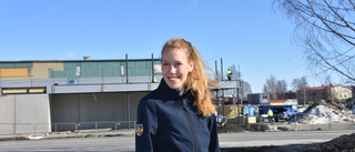 Lina, 26, blir butikschef på Lidl i Boden
