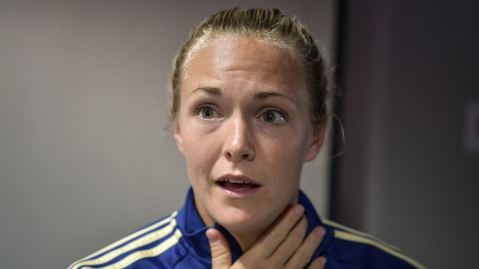 Magdalena Eriksson, en av de bästa i engelska Super League enligt The Athletic. Arkivbild.