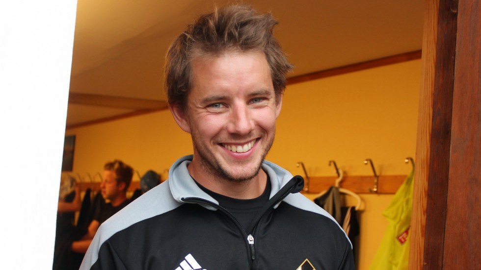 Conny Carlsson gjorde säsongens sista mål för Kristberg. 