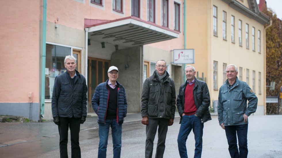 Lennart Wasseng, Åke Andersson, Tommy Sjöö, Jan Pierrou och Lennart Gunnarsson är alla bosatta på Brunnsgatan där härbärget ska öppna.
