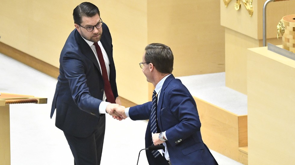 Jimmie Åkesson (SD) har fått sitt konservativa block.