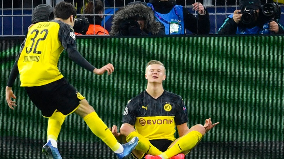 Erling Braut Håland sänkte Dortmund i deras första Champions League-åttondel mot PSG.
