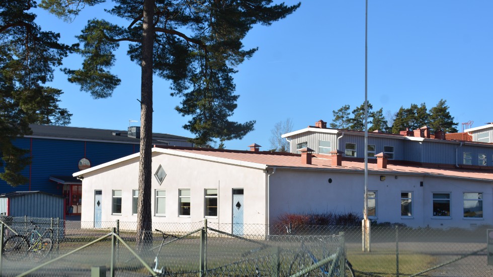 Det är lugnt på skolan i Vimmerby kommun efter den händelse som inträffade runt lunchtid.  