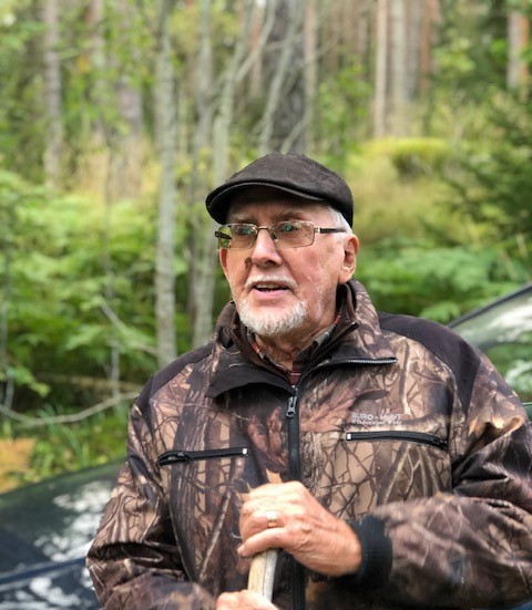 Bengt Landers har varit skogvaktare på Lysings häradsallmänning i 40 år.