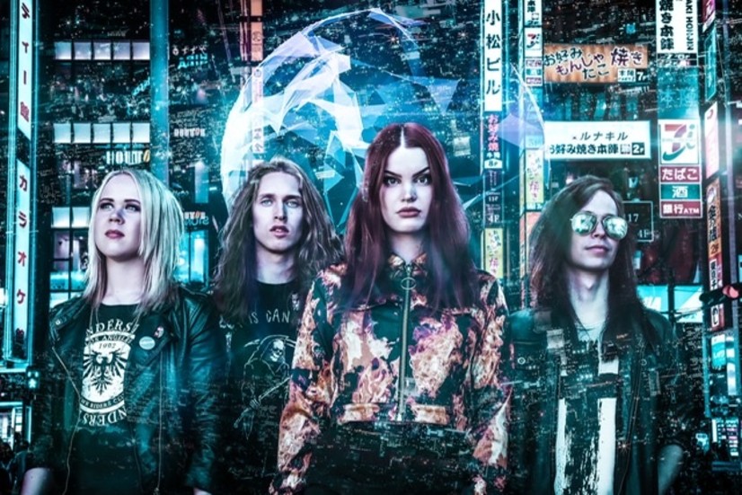 Det finska Metalbandet Luna kills är på Sverigeturné. 