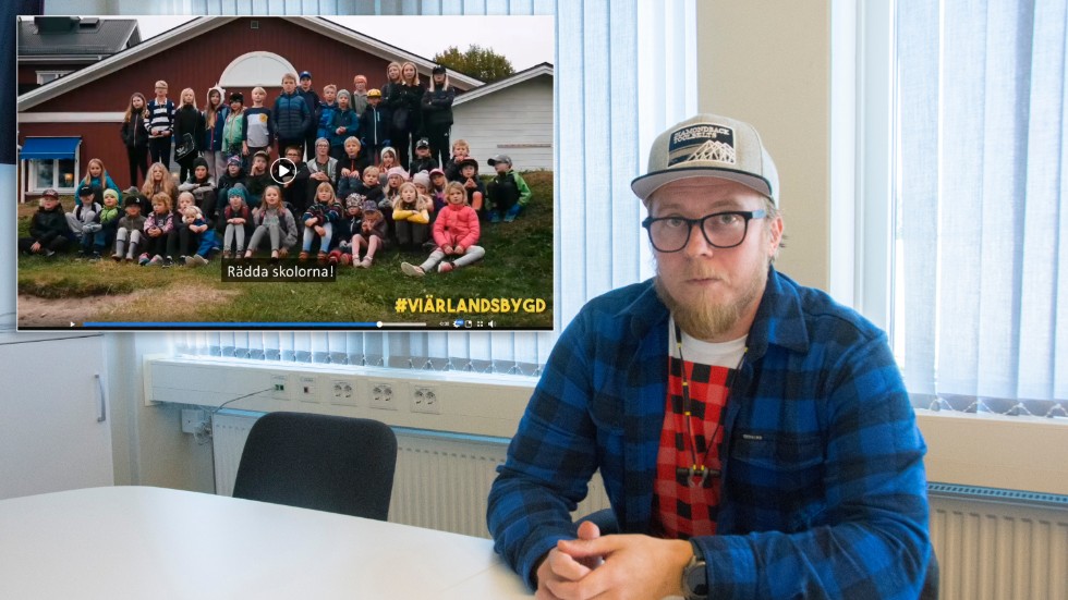 Ny viral succé för folkinitiativet mot skolnedläggningarna. Pontus Johansson, Hela kommunen  ska leva och lära, är upphovsman till protestfilmen med barnen på Ersnässkolan. 