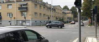 Flera trafikljus utslagna av åskovädret