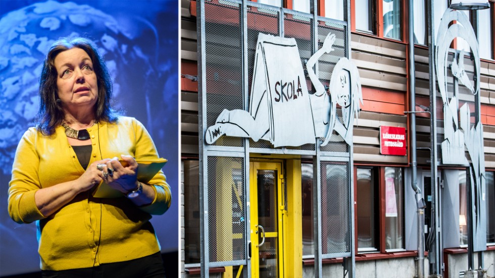 Björkskataskolans högstadium kan få engelskspråkig undervisning redan till hösten. Till vänster Maarit Enbuske, skolchef i Luleå.