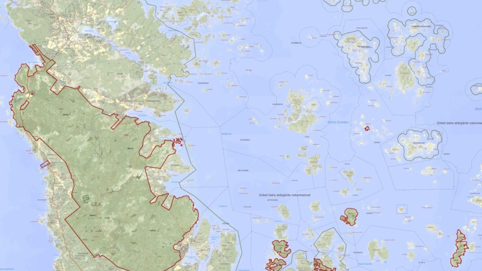 Ännu finns ingen köpare av det drygt 2100 hektar stora området på Gräsö.