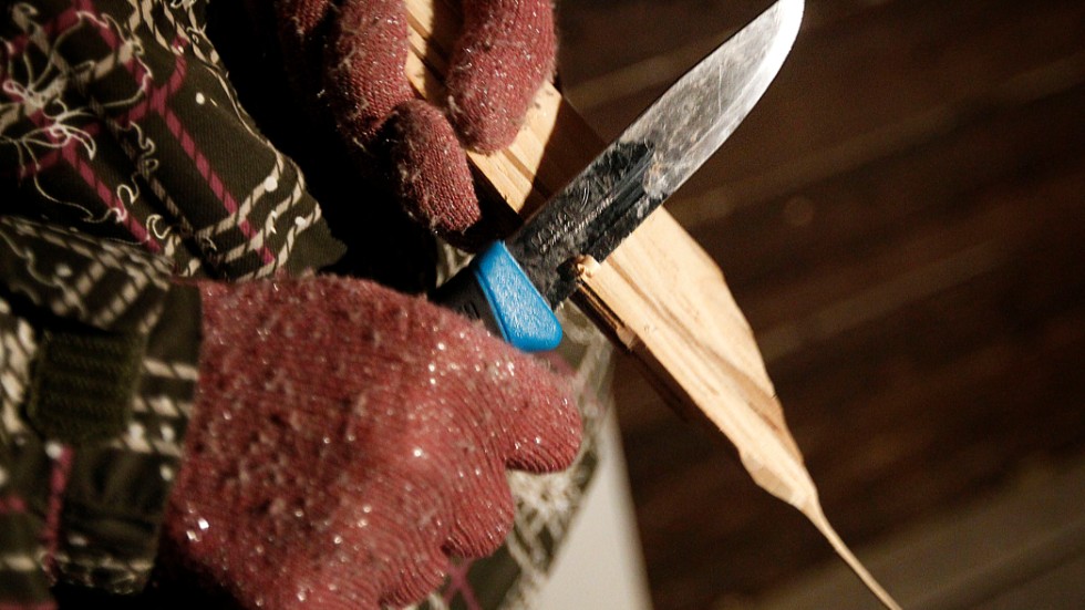 Mannen uppgav att han burit kniv i tio år. Kniven på bilden har inget samband med artikeln.