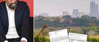 Avslöjar: Lekfalks konsult var i Kenya