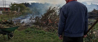Räddningstjänsten larmades till brand i Visby