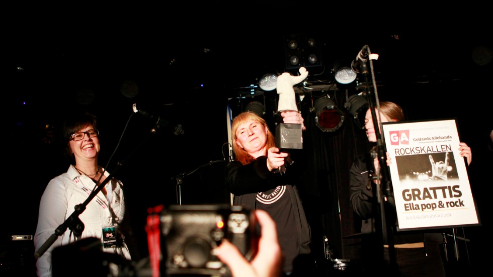 2011 vann Ella pop & rock det årets Rockskallen. Priset togs emot av Lise Axelsson, eldsjäl och grundare.