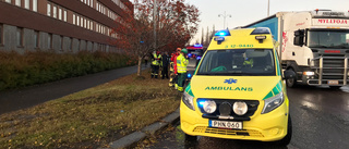 Trafikolycka på E 4 i Skellefteå